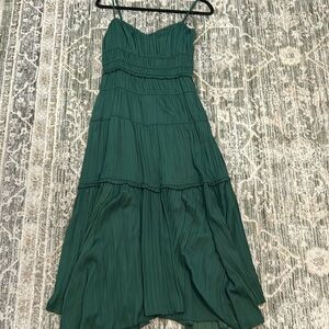 Emerald Tiered Dress